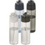 Theron 700 ml RCS Trinkflasche aus recyceltem Kunststoff mit Multifunktionsdeckel und Klappstrohhalm
