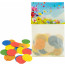 Buntes Samenkonfetti, bunte Blumenmischung