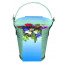 Zinkeimerchen Bunte Blumenmischung, bunte Blumenmischung