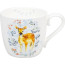 Könitz Porzellan Winter Fawn by Victoria Lowe Tasse KCB57 zusätzlich veredelbar
