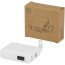 Acrux 35 W 10.000 mAh Tablet Powerbank mit integriertem Typ-C-Kabel aus recyceltem Kunststoff