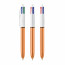 BIC® 4 Colours Shine mit Lanyard-Kugelschreiber