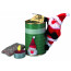 Magnetischer Weihnachtsmann in der Dose, Ø 73x110 mm
