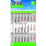 Wandkalender "Standard 2 plus", 3-sprachig