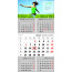 5-Monats-Einblattkalender, Top Five
