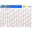Wandplaner Comfort, 14 Monate