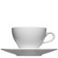 Milchkaffeetasse mit Untertasse