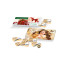 Präsentbox mit 6 Lindt Schokotäfelchen Weihnachten