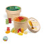 Paperbox mit Einleger, Werbe-Fruchtgummi