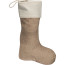 Weihnachtssocke aus Jute WALTER