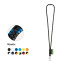 MANSFIELD. SET Lanyard NAUTIC Long (Ø 7 mm) mit 9 mm Schnappkarabiner und Ø 7 mm Sicherheitsverschluss