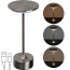 Tischlampe aus Edelstahl mit Akku SYLWAN