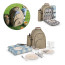 VILLA. Thermischer Picknick-Rucksack aus 600D, hochdichtem, recyceltem Polyester