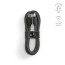 "Ramanujan Cable" Kabel aus rPET, 1 m mit USB-C auf Lightning und Schnellladefunktion