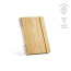 "Dante Notebook" A5 Notizbuch mit Bambuseinband mit 196 Seiten aus recyceltem Papier (70 g/m²)