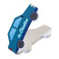 Individueller Haftnotizblock CreaStick Car, weiß