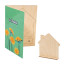 individuelle Puzzle-Postkarte, Haus SendCraft