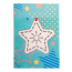 Weihnachtskarte, Stern TreeCard