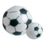 Strandball (ø25 cm) Xevan, schwarz/weiß