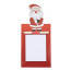 Magnetischer Notizblock Weihnachten, Weihnachtsmann Julliste
