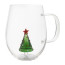 Weihnachtstasse Sjonsta, transparent
