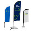 Beachflag "Gerade"