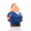 SQUEEZIES® Berater Bert® Anti-Stress-Figur