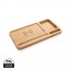 Bambus Desk Organizer mit 10W Wireless Charger