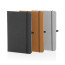 A5 Hardcover Notizbuch aus GRS recyceltem PU
