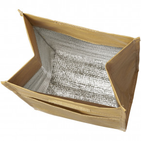 Papyrus kleine Kühltasche 8L (natur, NonWoben aus Polypropylen, 110 g/m2,  50g) als Werbegeschenke Auf