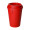Trinkbecher "Turin" mit Deckel, standard-rot