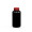 Trinkflasche "Refresh", 700 ml, schwarz, rot