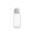 Trinkflasche "School", 400 ml, transparent, weiß