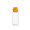 Trinkflasche "School", 400 ml, transparent, gelb