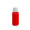 Trinkflasche "School", 400 ml, rot, weiß
