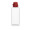 Trinkflasche "School", 1,0 l, transparent, rot