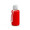 Trinkflasche "School", 700 ml, inkl. Strap, rot, weiß