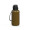 Trinkflasche "School", 700 ml, inkl. Strap, gold, schwarz