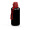 Trinkflasche "School", 1,0 l, inkl. Strap, schwarz, rot