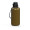 Trinkflasche "School", 1,0 l, inkl. Strap, gold, schwarz