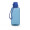Trinkflasche "School", 1,0 l, inkl. Strap, transluzent-blau, blau