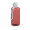 Trinkflasche "School", 1,0 l, inkl. Strap, transluzent-rot, weiß
