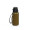 Trinkflasche "School", 400 ml, inkl. Strap, gold, schwarz