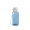 Trinkflasche "School", 400 ml, inkl. Strap, transluzent-blau, weiß