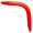 Bumerang "Mini", standard-rot