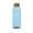 Trinkflasche Carve "Natural", 1,0 l, transparent-blau