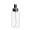 Sprayflasche "Superior", 700 ml, transparent, silber