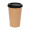 Kaffeebecher "ToGo", 0,3 l, beständiges braun, schwarz