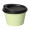 Kaffeebecher "ToGo", 0,1 l, geselliges grün, schwarz