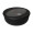Food-Bowl "ToGo", Deluxe, 2,2 l, schlichtes schwarz, transparent